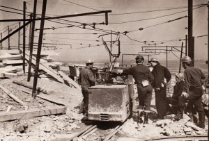 Родовище «Боркут». Пішла перша вагонетка з рудою. 1961 рік