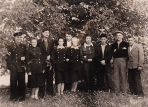 Геолого-зйомочний загін, який відкрив перші шліхові ореоли кіноварі. 1950 рік
